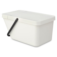 Ведро для мусора Stackable, 20 л, пластик, светло-серый, серия SORT GO, BRABANTIA, Бельгия_00812680044700239199.jpg