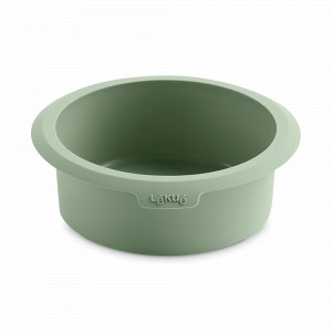 Форма круглая для приготовления в аэрогриле, 15 см, силикон, зеленый, LEKUE, Испания, Посуда для приготовления в СВЧ