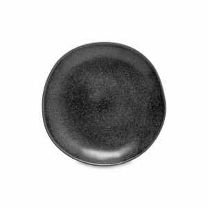 Тарелка закусочная Matte black, 21.7 см, керамика, черный, серия Livia, COSTA NOVA, Португалия, Livia COSTA NOVA