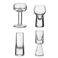 Набор из 4-х стопок, хрусталь, серия Diferent, VISTA ALEGRE, Португалия, 