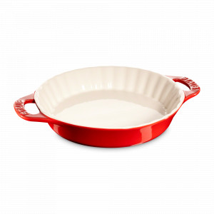 Форма для выпечки пирога, 28 см, керамика, красный, серия La Cocotte, STAUB, Франция, STAUB (Франция)