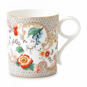 Кружка Вандерласт Рококо, 200 мл, костяной фарфор, декор, серия Wonderlust, WEDGWOOD, Великобритания, Белые кружки