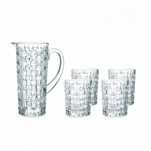 Набор из 5-ти предметов для воды Bossa Nova, материал: хрустальное стекло, NACHTMANN, Германия, Фужеры для сока