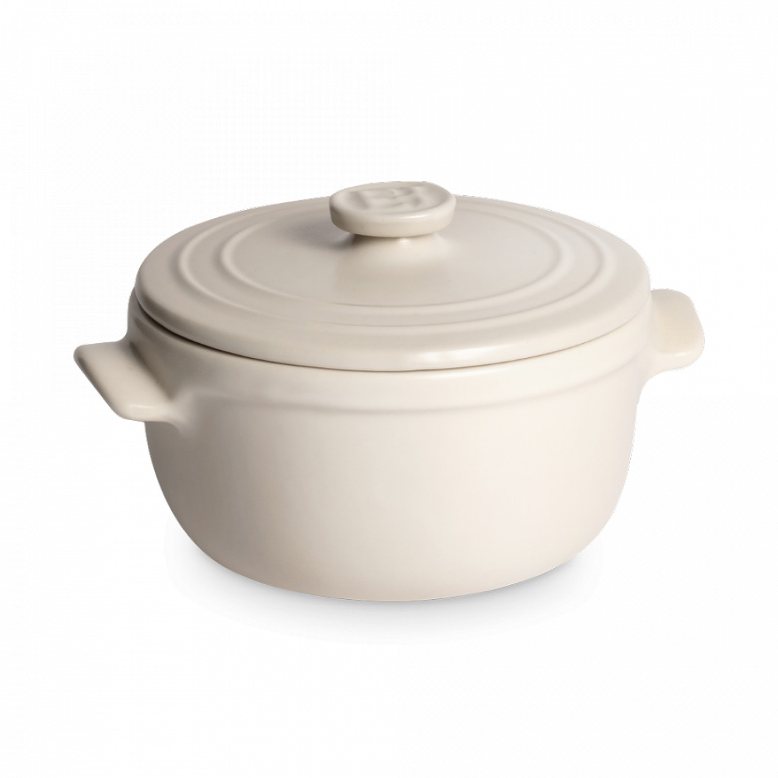 Кокотница порционная, керамика, 550 мл, опал, серия Solo, EMILE HENRY, Франция