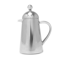 Кофейник с двойными стенками Havana, на 8 чашек, 1 л, нержавеющая сталь, стекло, стальной, серия La Cafetiere, KITCHEN CRAFT, Великобритания