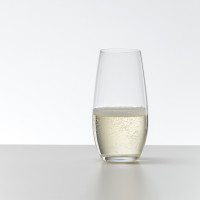 Набор из 2-х хрустальных бокалов для шампанского CHAMPAGNE GLASS, объем: 264 мл, высота: 12,2 см, материал: хрусталь, серия O Wine Tumbler, RIEDEL, Австрия_00788470081011807856.jpg