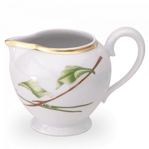 Фарфоровый молочник 180 мл, декор Jardin de flore, MEDARD DE NOBLAT, Франция, Большая распродажа. Скидки до -60%