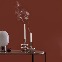 Подсвечник на одну свечу, 13 см, металл, серебристый, серия Stone, BERGENSON BJORN, Великобритания_00818840044574376818.jpg