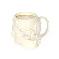 Кружка Apollo, 8.5 см, керамика, белый, DOIY, Испания_00819740051209826672.jpg