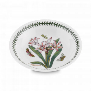 Тарелка для пасты «Белладонна», 20 см, фаянс, белый, декор, серия Botanic Garden, PORTMEIRION, Великобритания, PORTMEIRION (Великобритания)