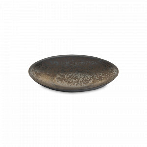 Тарелка десертная Brown, 20.5 см, каменная керамика, коричневый, серия Auberge, ROOMERS TABLEWARE, Нидерланды, Тарелки керамические