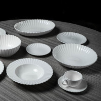 Тарелка десертная White, 15.8 см, фарфор, белый, серия Lynns, ROOMERS TABLEWARE, Великобритания_00816780047252455110.jpg