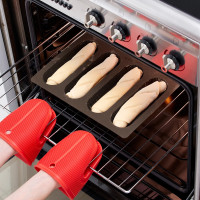 Набор для приготовления хлеба, 3 предмета, силикон, коричневый, серия Bread Maker, LEKUE, Испания_00817020063257201363.jpg