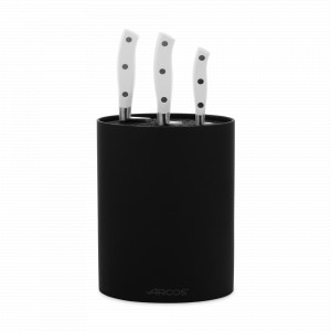 Набор кухонных ножей &quot;поварская тройка&quot;, в универсальной подставке, серия Riviera Blanca, ARCOS, Испания, Набор ножей упаковка