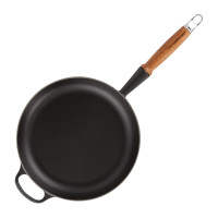 Сковорода , 26 см, чугун, черный, серия Matte Black, LE CREUSET, Франция_00807420048885035976.jpg
