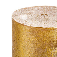 Свеча цилиндрическая, 13 см, золотистый металлик, Luz Your Senses, Бельгия_00813090038173041953.jpg