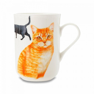 Кружка «Британская короткошерстная», 300 мл, фарфор, белый, серия Питомцы, MAXWELL WILLIAMS, Австралия, MAXWELL & WILLIAMS (Австралия)