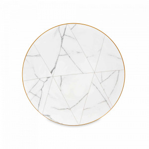 Блюдо сервировочное круглое, 33 см, фарфор, декор, серия Carrara, VISTA ALEGRE, Португалия, VISTA ALEGRE (Португалия)