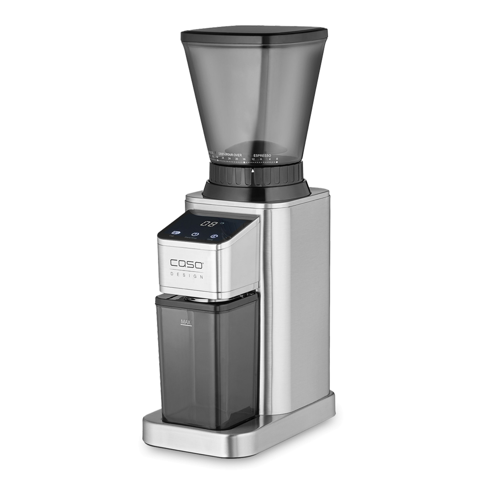 kotasao BaristaChef Inox CASO, Кофемолка автоматическая на 250 г