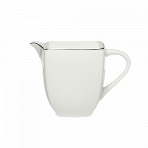 Молочник , 200 мл, фарфор, белый, декор, серия Couture, MIKASA, США, Сливочники