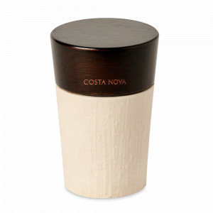 Мельница для соли или перца LATTITUDE BLACK, керамика, белый, черный, серия Notos, COSTA NOVA, Португалия, Мельницы для специй