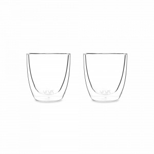 Набор из 2-х термобокалов, 100 мл, боросиликатное стекло, прозрачный, серия Lauren, VIVA Scandinavia, Дания, Набор термостаканов