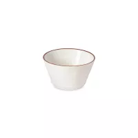 Рамекин White/red, 9 см, керамика, белый, красный, серия Beja, COSTA NOVA, Португалия, 