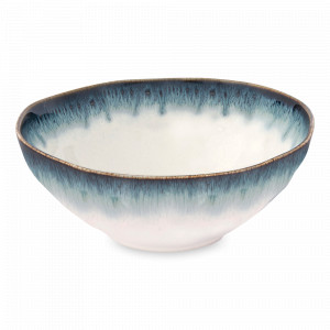 Салатник , 22 см, фарфор, синий, серия Nuances, EASY LIFE (R2S), Италия, Салатники EASY LIFE R2S