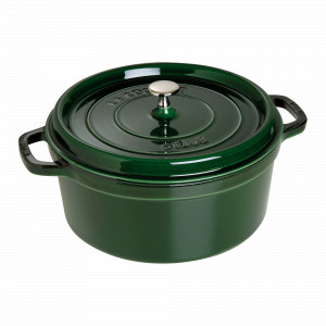 Кокот круглый, 5,2 л, 26 см, чугун, зеленый, серия La Cocotte, STAUB, Франция, STAUB (Франция)