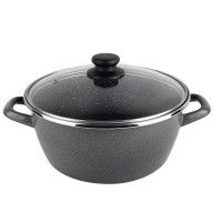 Кастрюля с крышкой, 22 см, 2,9 л, сталь, стеклоэмаль, черный, серия K2, VITRINOR, Испания_00809030049402364054.jpg