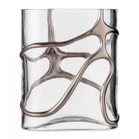 Ваза с декором под платину, 29,7 см, серия Stargate, EISCH, Германия, 