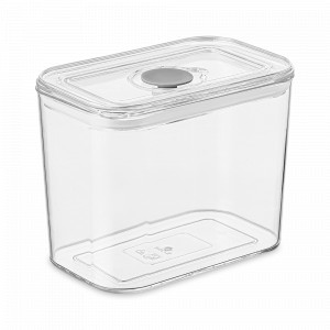 Контейнер для хранения герметичный с крышкой и клапаном Keep in, 1 л, пластик SAN, силикон, SMART SOLUTIONS, Россия, SMART SOLUTIONS (Россия)