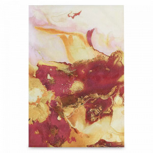 Панно декоративное Flame 1, 60 х 90 см, холст, дерево, серия Art, BERGENSON BJORN, Великобритания, Предметы интерьера