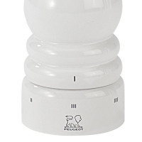 Деревянная мельница для перца 18 см, белая лакированная, серия Paris Laque Blanc, PEUGEOT, Франция_00776270042729223705.jpg