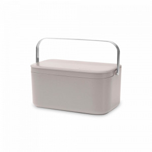 Контейнер для пищевых отходов, 1,8 л, пластик, серый, серия Sink Side, BRABANTIA, Бельгия, Touch BRABANTIA