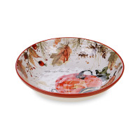 Блюдо круглое «Осенние краски», диаметр: 33 см, материал: керамика, декор, серия Осенние краски, Certified International, США