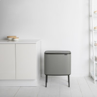 Контейнер для мусора, 3 х 11 л, нержавеющая сталь, серый, серия BO TOUCH BIN, BRABANTIA, Бельгия_00801470051563572927.jpg