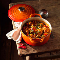 Кастрюля , 3,3 л, 22 см, чугун, оранжевый, серия Flame, LE CREUSET, Франция_00797520052909117111.jpg