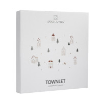 Тарелка обеденная «Домики и ели», 27 см, фарфор, белый, золотой, серия Townlet, ANNA LAFARG, Китай_00821050001041376454.jpg
