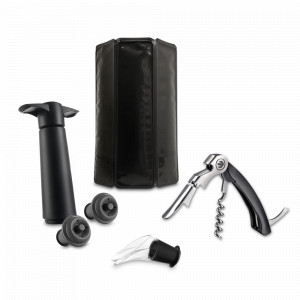 Набор подарочный для вина Experience, 6 предметов, материал: нержавеющая сталь, пластик, VACU VIN, Нидерланды, Штопоры