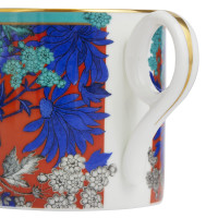 Кружка Золотой попугай, 280 мл, костяной фарфор, оранжевый, декор, серия Wonderlust, WEDGWOOD, Великобритания_00810820044912501831.jpg