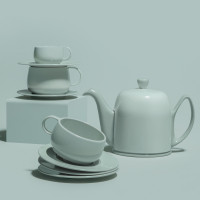 Блюдце Almond Green, 15 см, керамика, зеленый, серия Empileo, GUY DEGRENNE, Франция_00811390045288272375.jpg