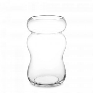 Ваза Swell, 22 см, стекло, прозрачный, BERGENSON BJORN, Великобритания, BERGENSON BJORN (Великобритания)