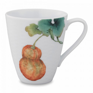Кружка «Тыква», объем: 295 мл, материал: фарфор, цвет: белый, серия Овощной букет, NORITAKE, Япония, NORITAKE (Япония)