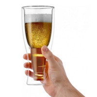 Термобокал Beer, 390 мл, боросиликатное стекло, прозрачный, WALMER, Великобритания_00808690062334047638.jpg