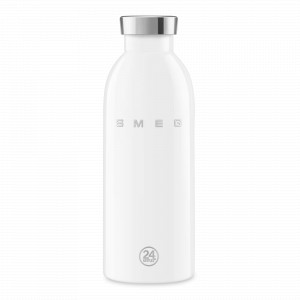 Термобутылка , нержавеющая сталь 18/8, 500 мл, белый, серия 24Bottles, SMEG, Италия, Термобутылки SMEG