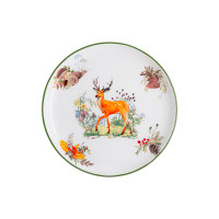 Набор детской посуды Олени, 3 предмета, керамика, белый, декор, серия Imari, ANNA LAFARG, Китай_00812610052904881965.jpg