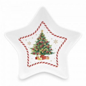 Салатник порционный, 15 см, фарфор, серия Christmas Tale, EASY LIFE (R2S), Италия, Новогодняя сервировка EASY LIFE R2S