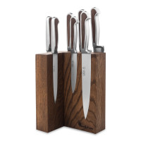 Набор из 7-ми кухонных ножей на подставке, серия Delta, GUDE, Германия