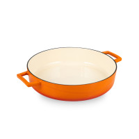 Сотейник с крышкой, 3,5 л, 28 см, чугун, оранжевый, LAVA, Турция_00812010045454549470.jpg